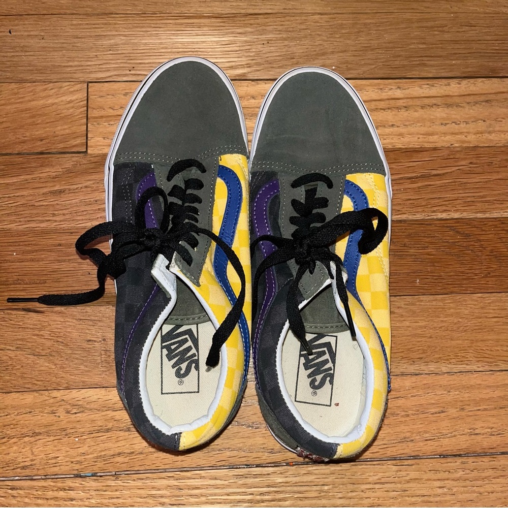 Vans Multicolor Checkered Sneakers